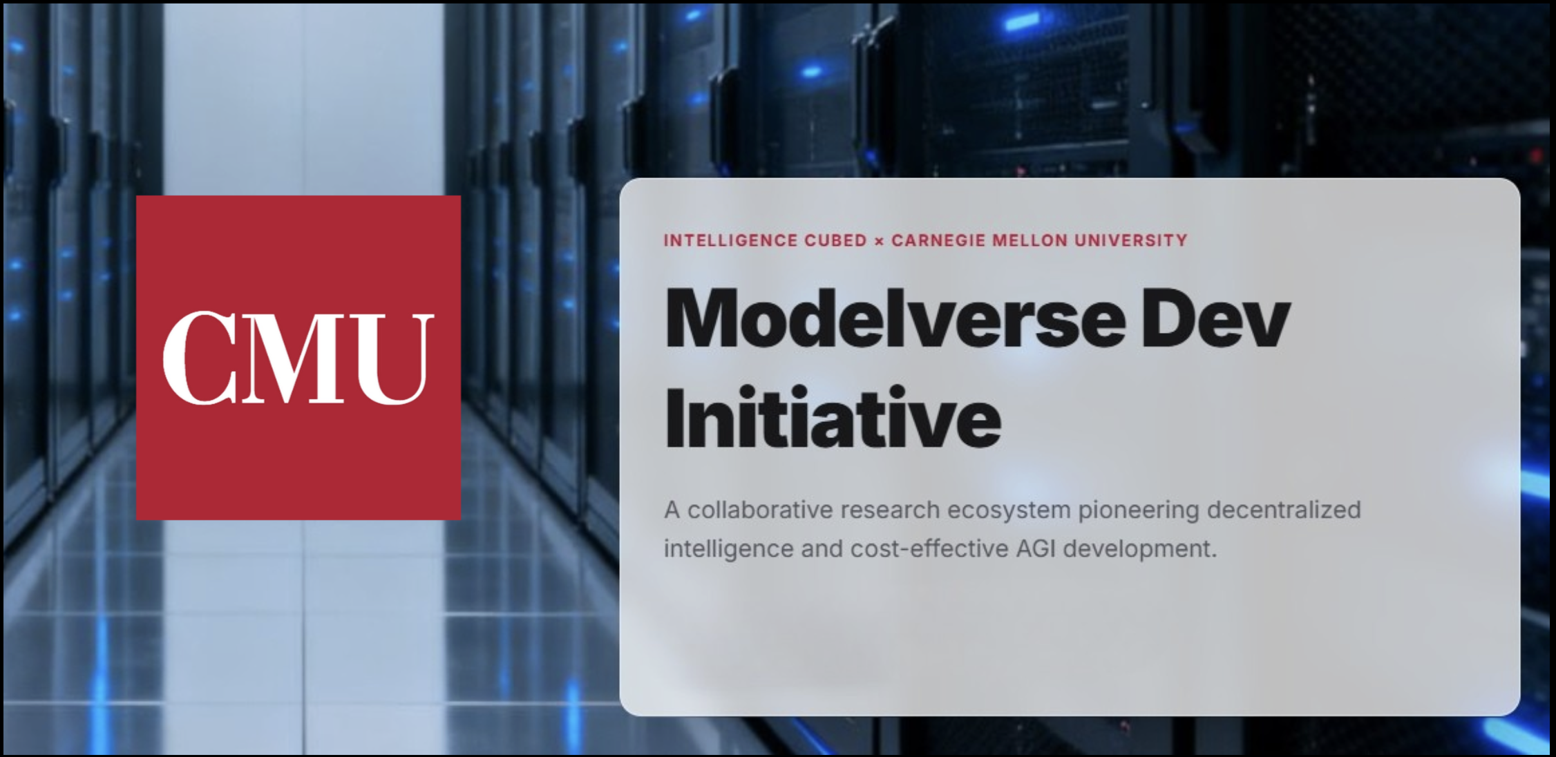CMU Modelverse Dev Initiative