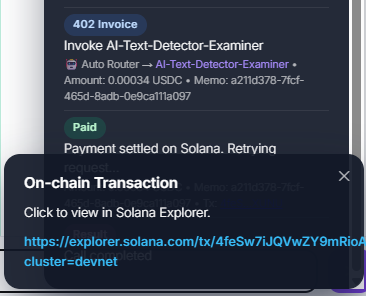On-chain Transaction 2
